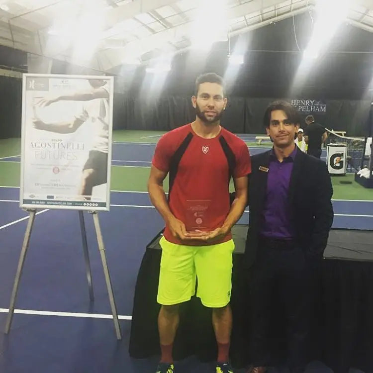 Adam-El-Mihdawy-wins-the-Bruno-Agostinelli-Futures Loriet Sports