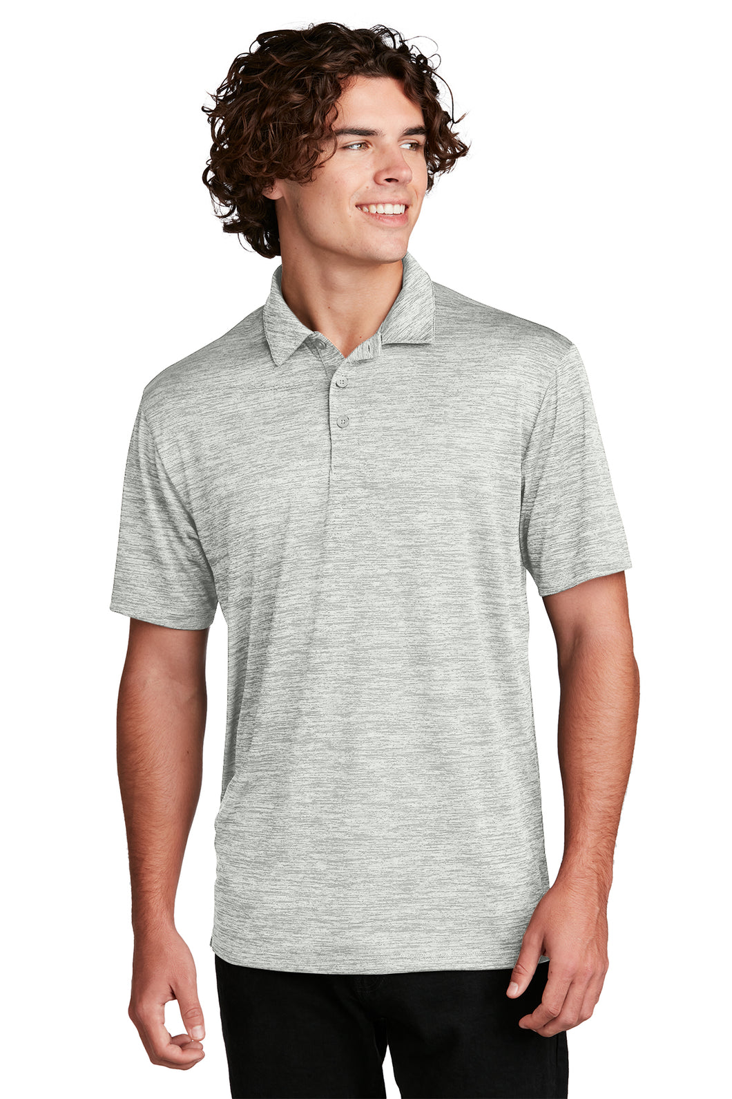Laser Performance Polo - Silver