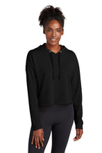 Load image into Gallery viewer, Performance Cropped Hoodie - Black
