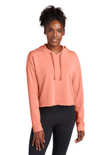 Load image into Gallery viewer, Performance Cropped Hoodie - Coral
