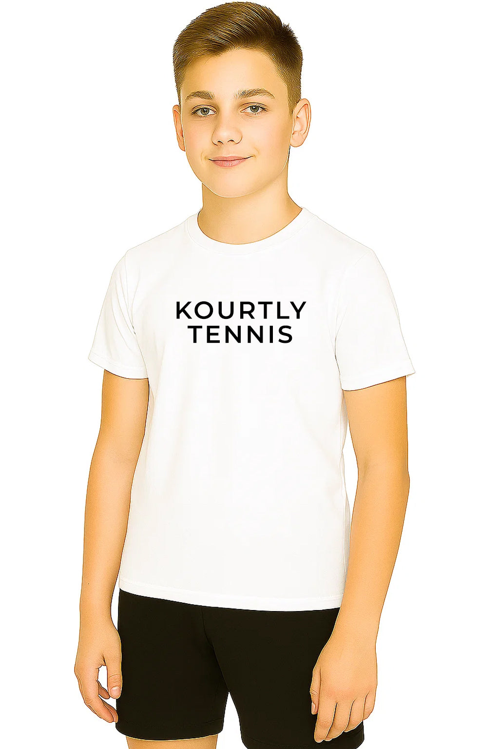 Boys KOURTLY Tennis Comfort Tee Loriet Activewear