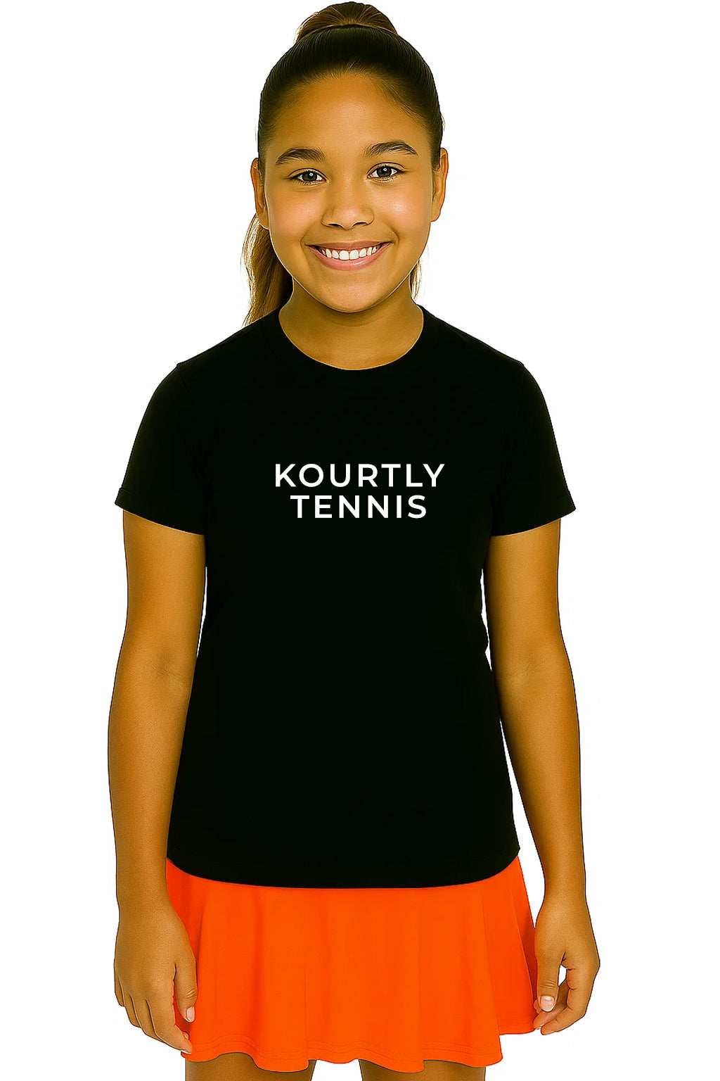 Girls KOURTLY Tennis Comfort Tee Loriet Activewear