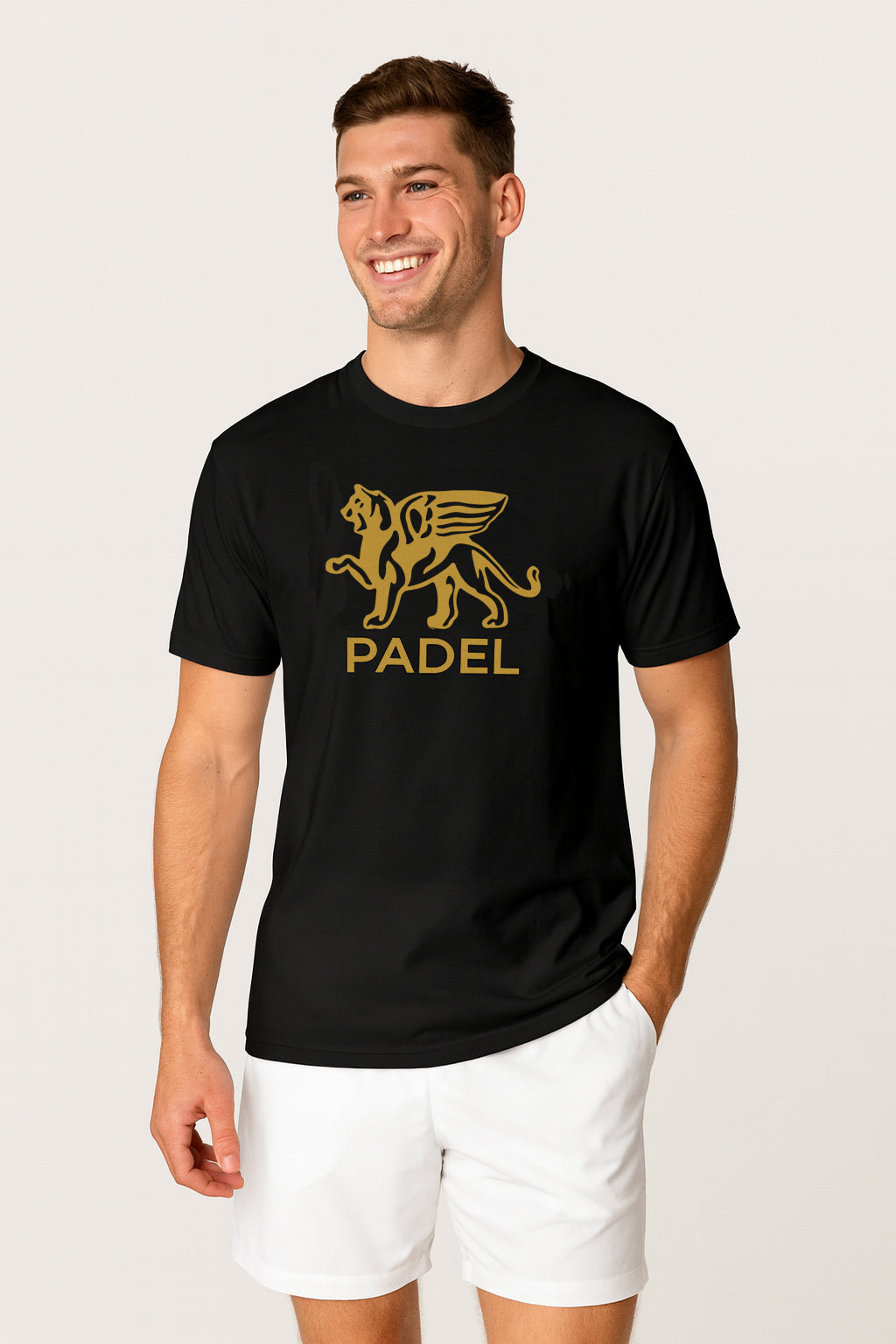 Gold Lion Pro Padel Tee Loriet Activewear