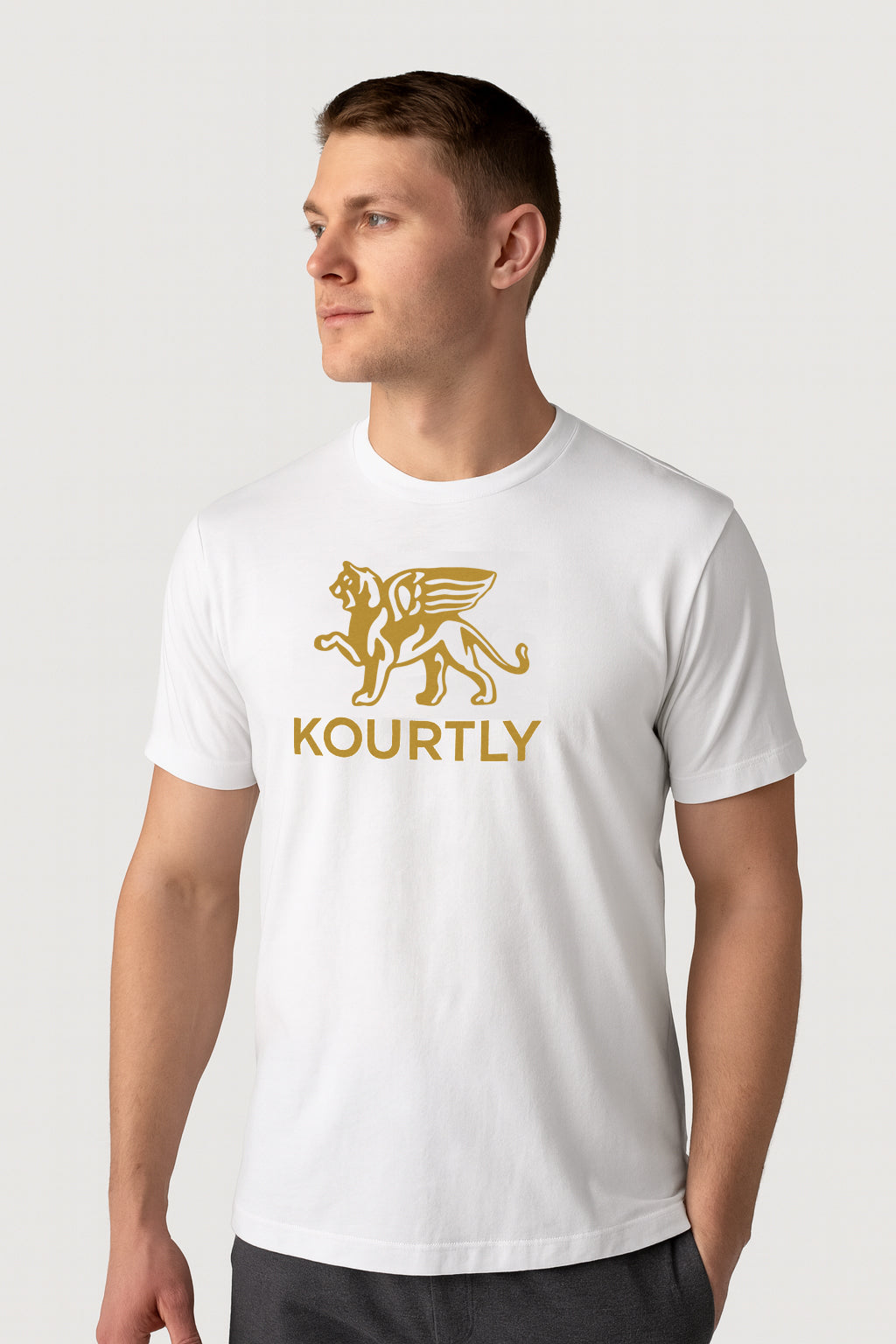 Gold Lion Pro Team Tee Loriet Activewear