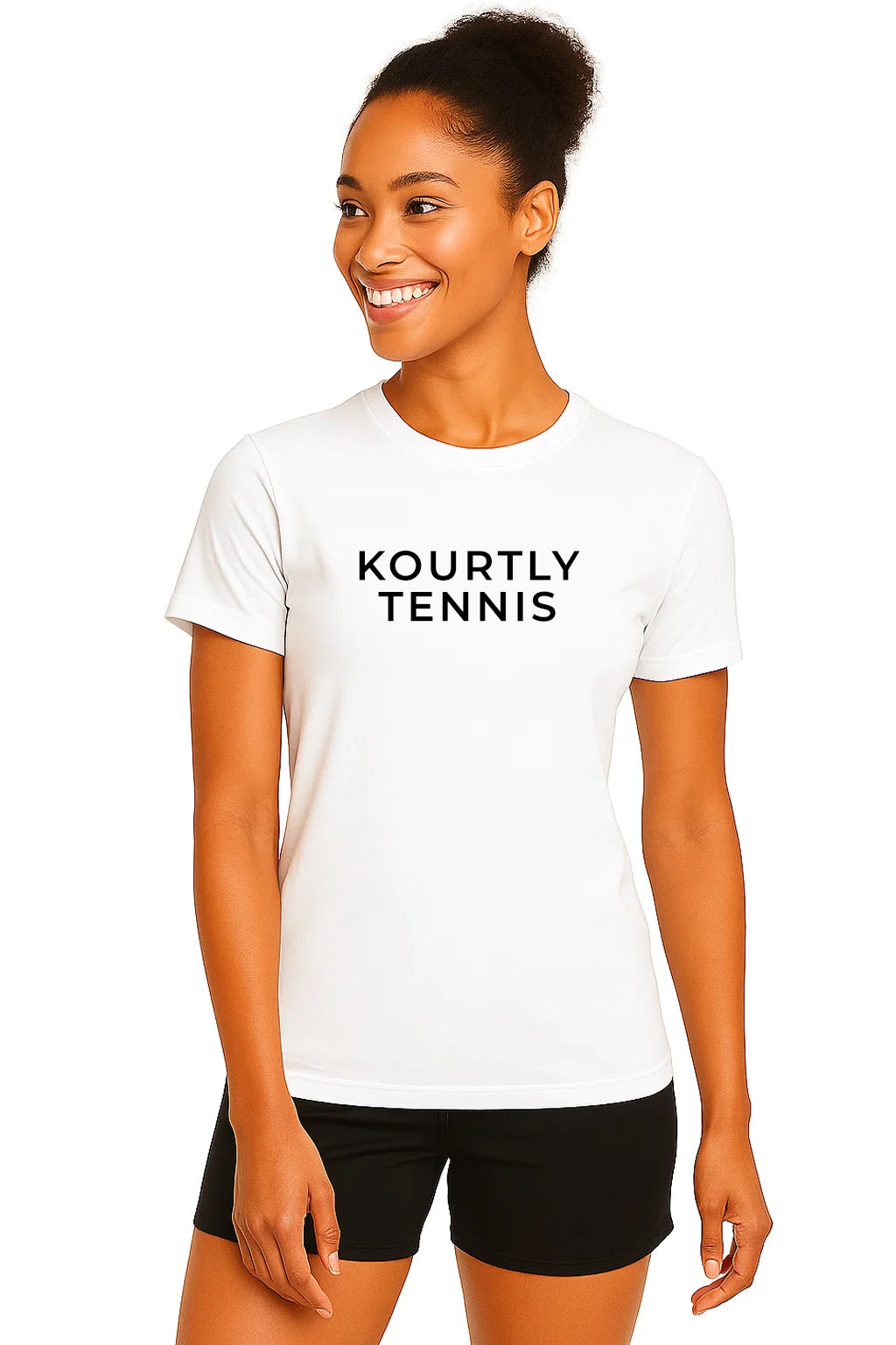 Women KOURTLY Tennis Comfort Tee Loriet Activewear