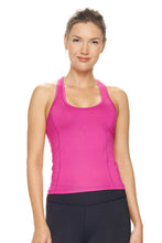 Load image into Gallery viewer, Flex Performance Cropped Racerback Tank - Berry
