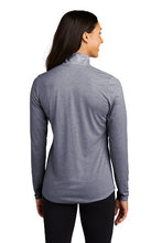 Load image into Gallery viewer, Ladies Fusion Performance Quarter-zip Pullover - Navy
