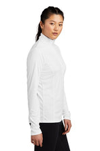 Load image into Gallery viewer, Ladies Quarter-zip Comfort Performance Pullover - White
