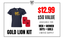 Load image into Gallery viewer, Gold Lion Kit - Girls - Loriet Activewear

