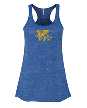 Load image into Gallery viewer, Flowy Gold Lion Tank Top - Loriet Activewear
