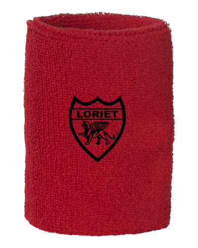 Pro Team Shield Logo Wristbands Pair - Loriet Activewear