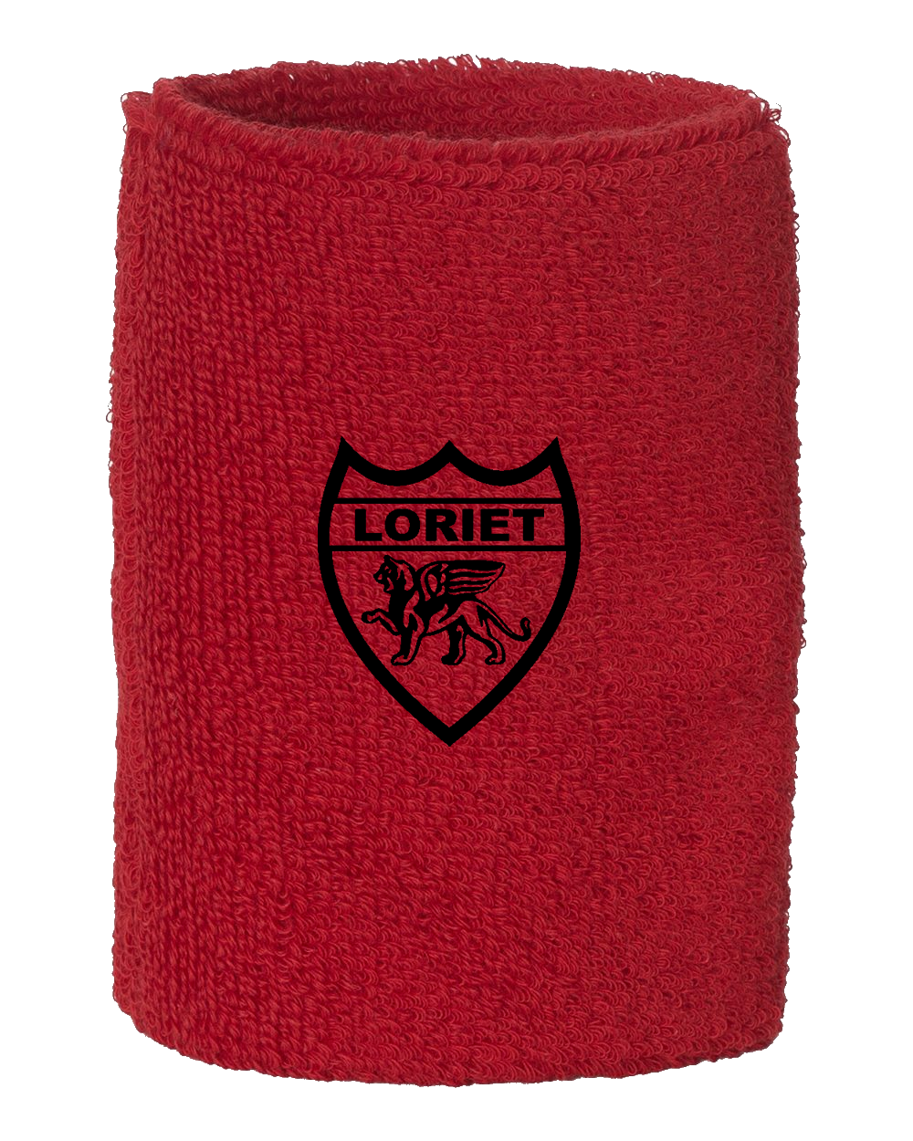 Pro Team Shield Logo Wristbands Pair - Loriet Activewear