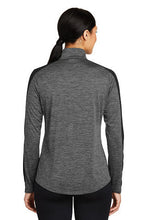Load image into Gallery viewer, Ladies Laser Performance Quarter-zip
