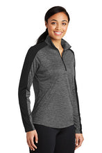 Load image into Gallery viewer, Ladies Laser Performance Quarter-zip
